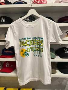 Green Bay Packers Hebrew T-shirt size S
