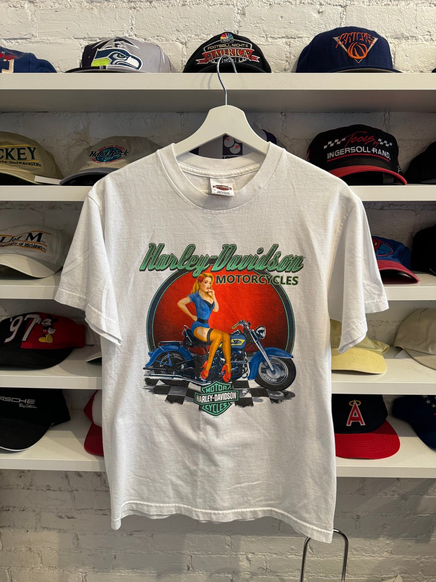 Harley Davidson Pin-Up Girl T-Shirt Size Medium