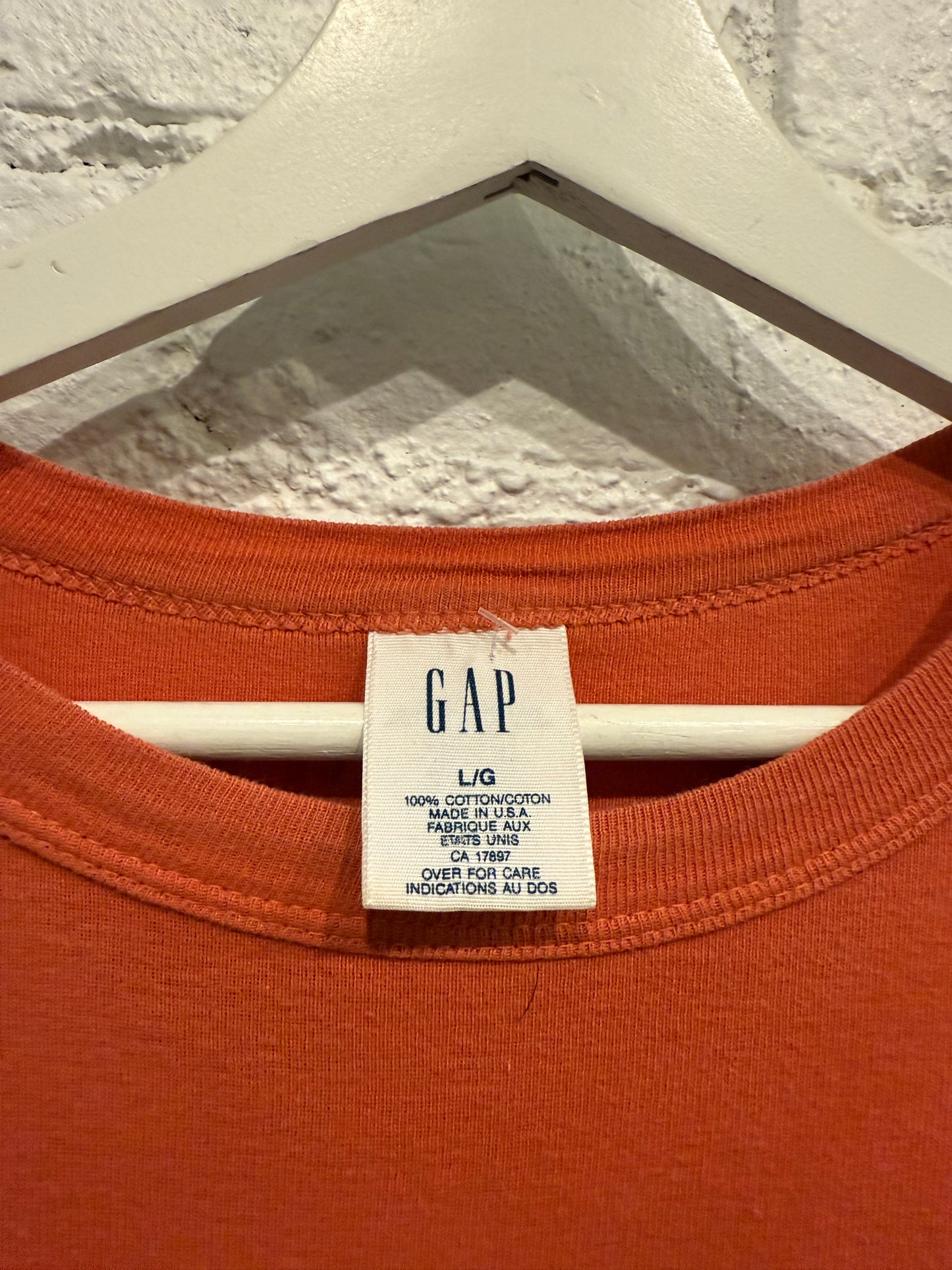 Vintage SLCT Stock Big Apple T-Shirt Size Large