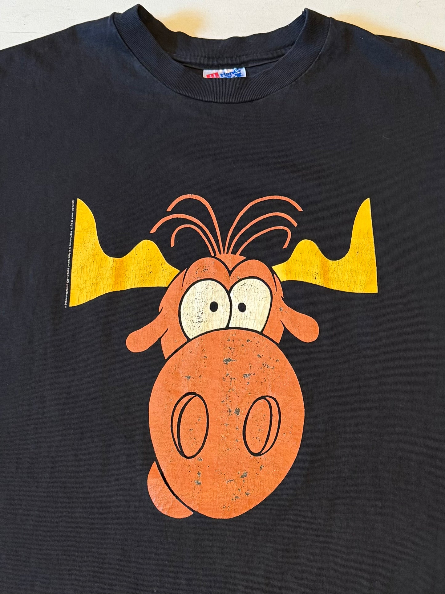 1998 Bull Winkle Taco Bell T-Shirt Size XL