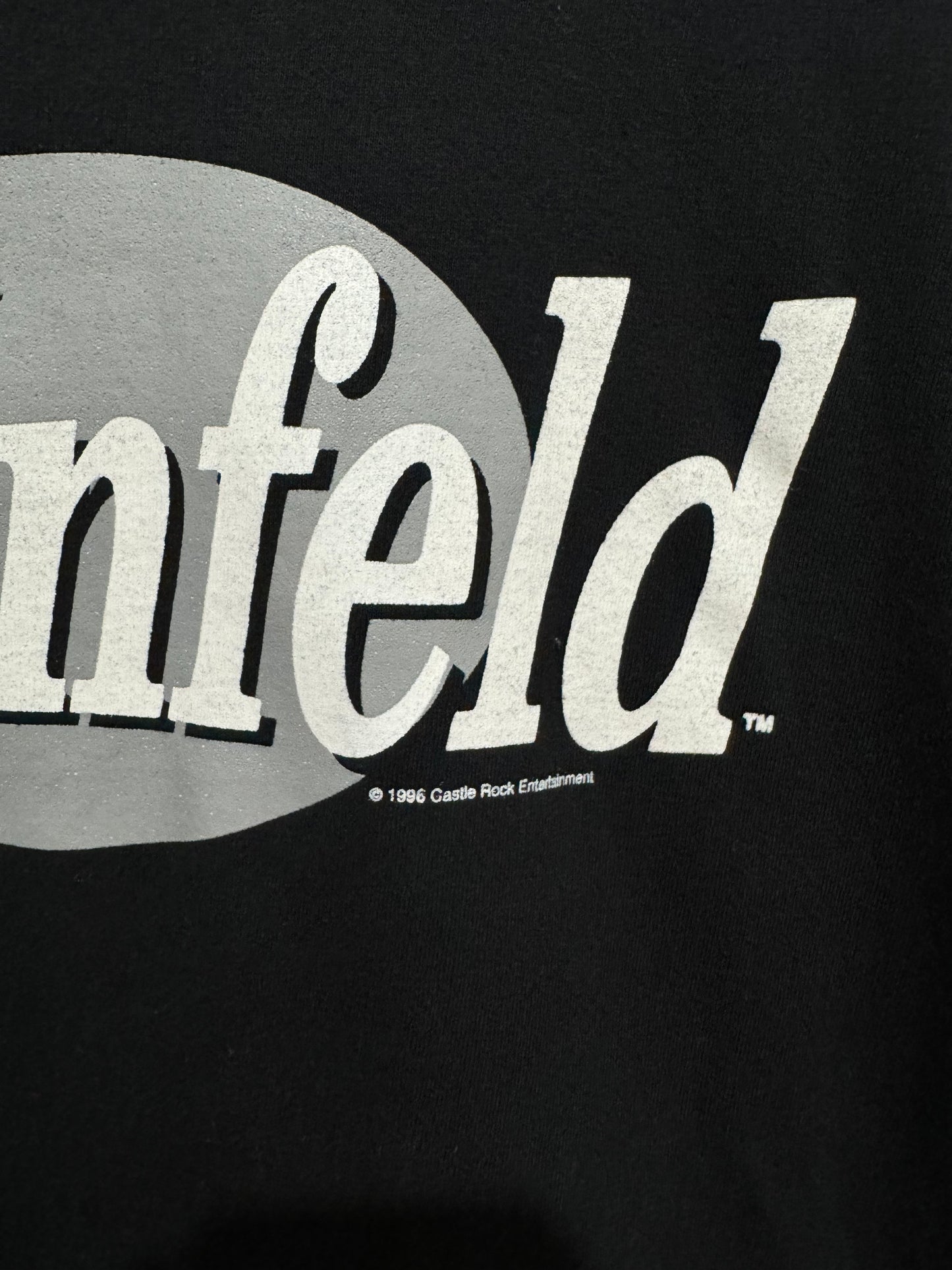 Vintage Seinfeld Logo T-Shirt Size XL/XXL