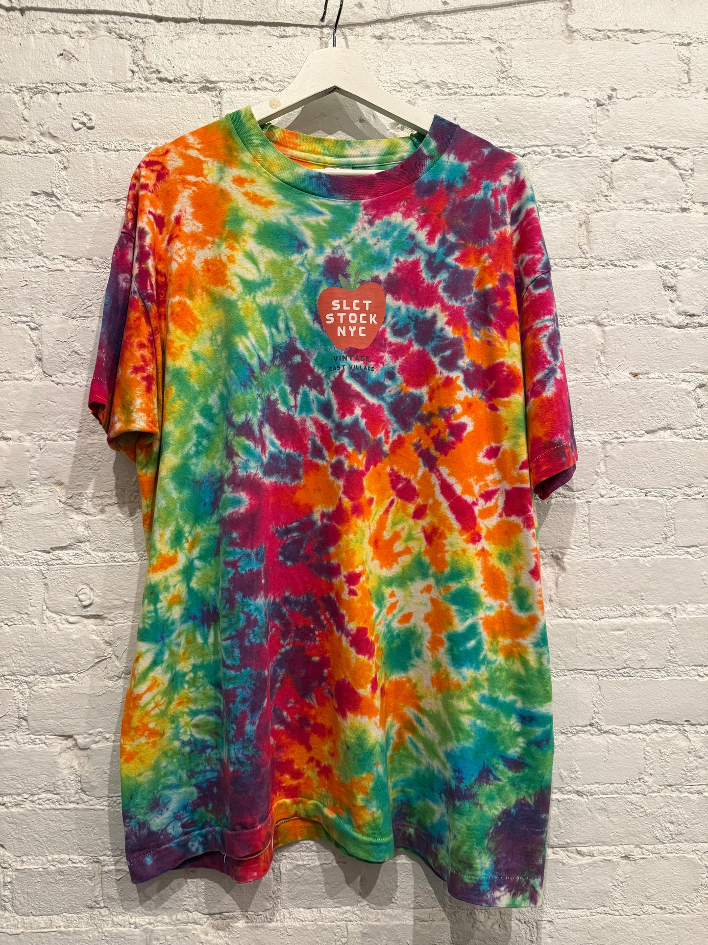 Vintage SLCT Stock Big Apple T-Shirt Size XL