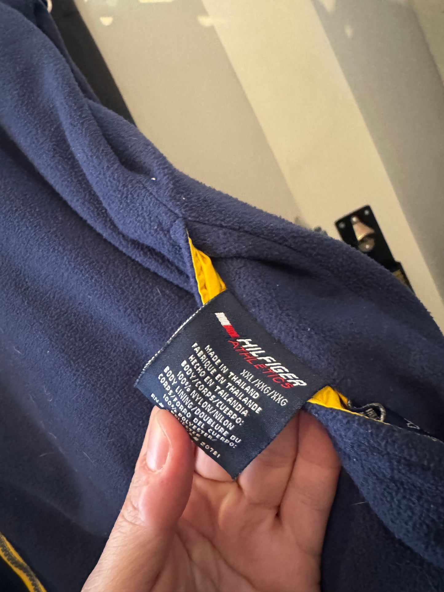 Vintage Tommy Hilfiger Reversible Fleece Size XXL