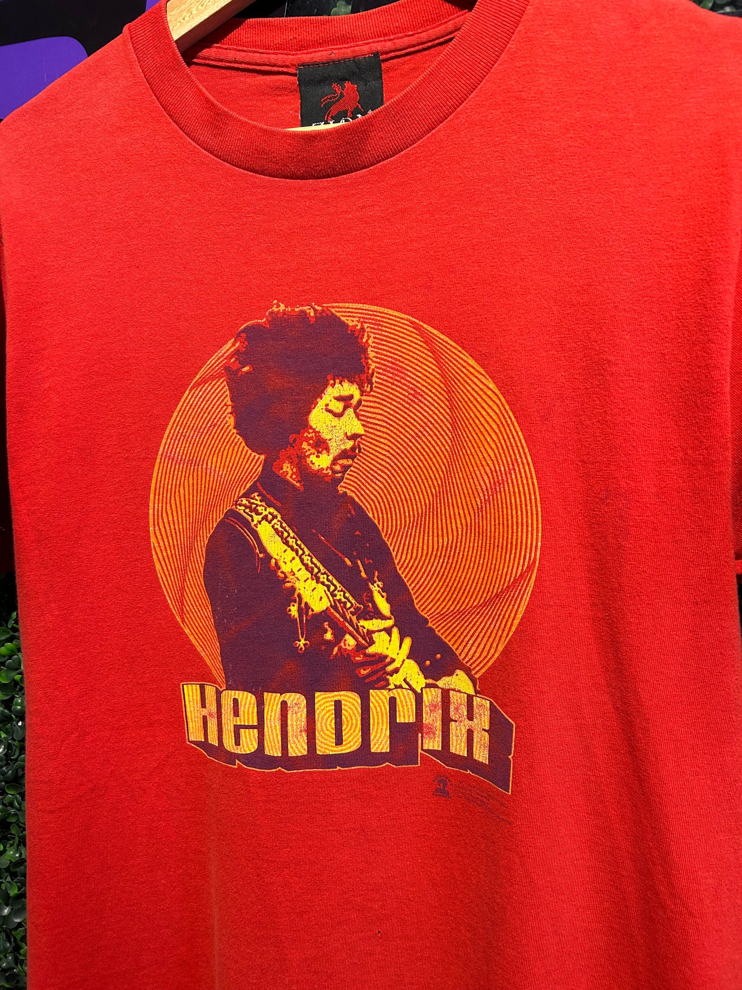 00s Jimi Hendrix Zion T-Shirt. Size Medium