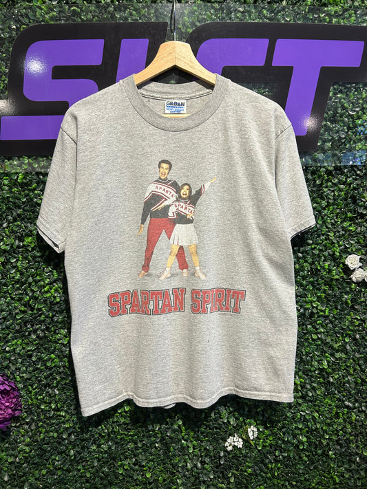 1997 Saturday Night Live Spartan Spirit Will Ferrel T-Shirt. Size Medium