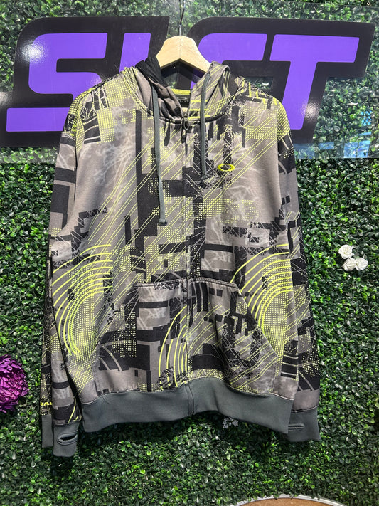 Oakley Zip-Up Hoodie. Size Large