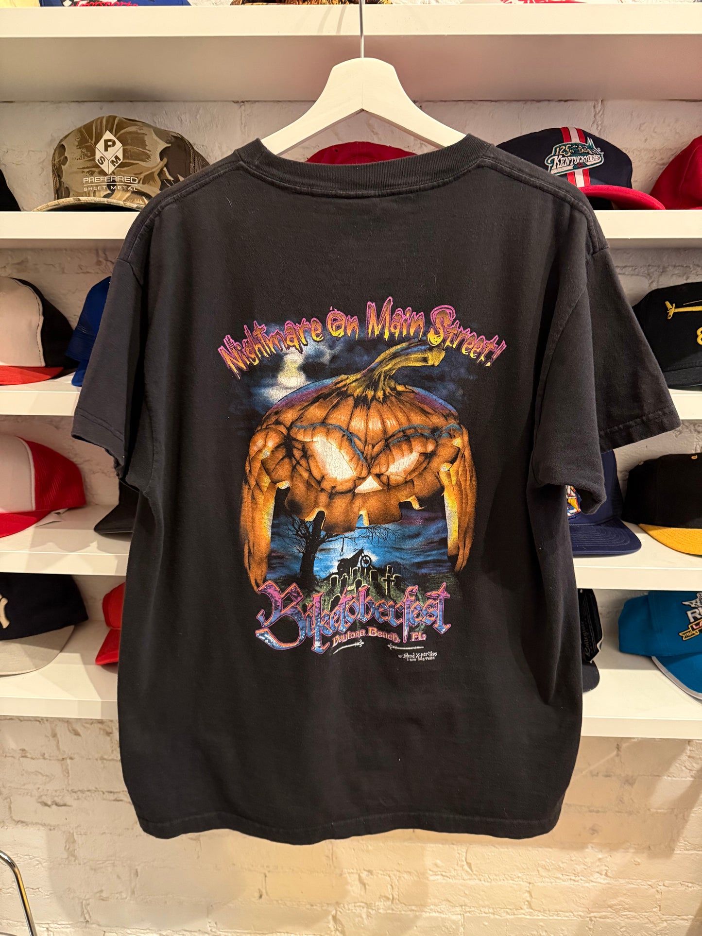 Biketober Pocket T-Shirt Size Large