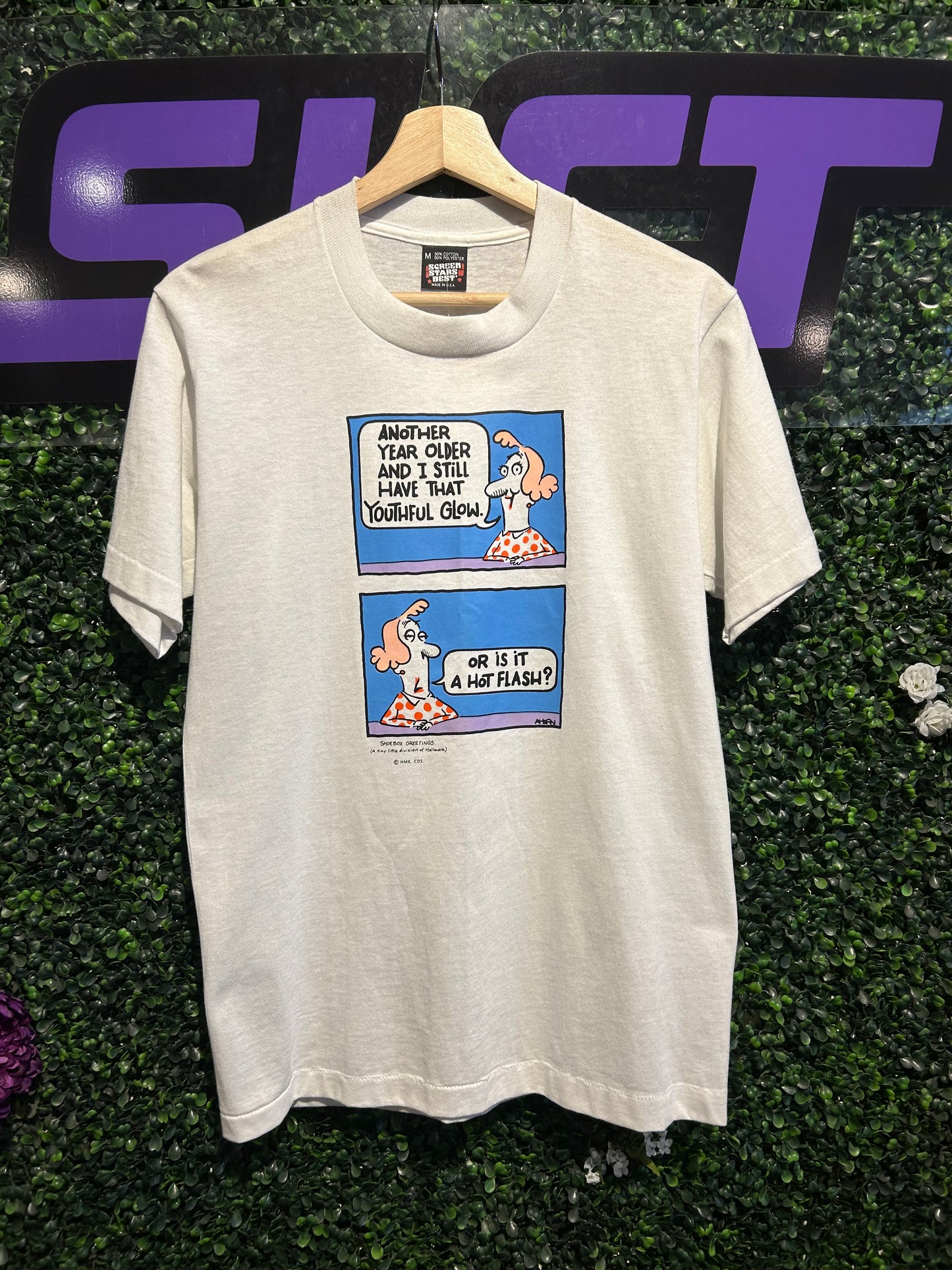 90s Hot Flash Comic T-Shirt. Size Medium