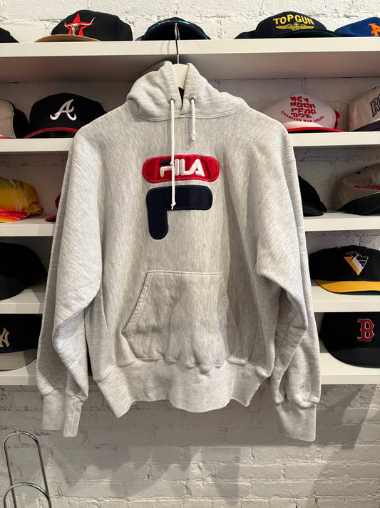Vintage Fila Hoodie Size Large