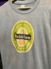 80s Heineken Beer T-Shirt. Size M/L