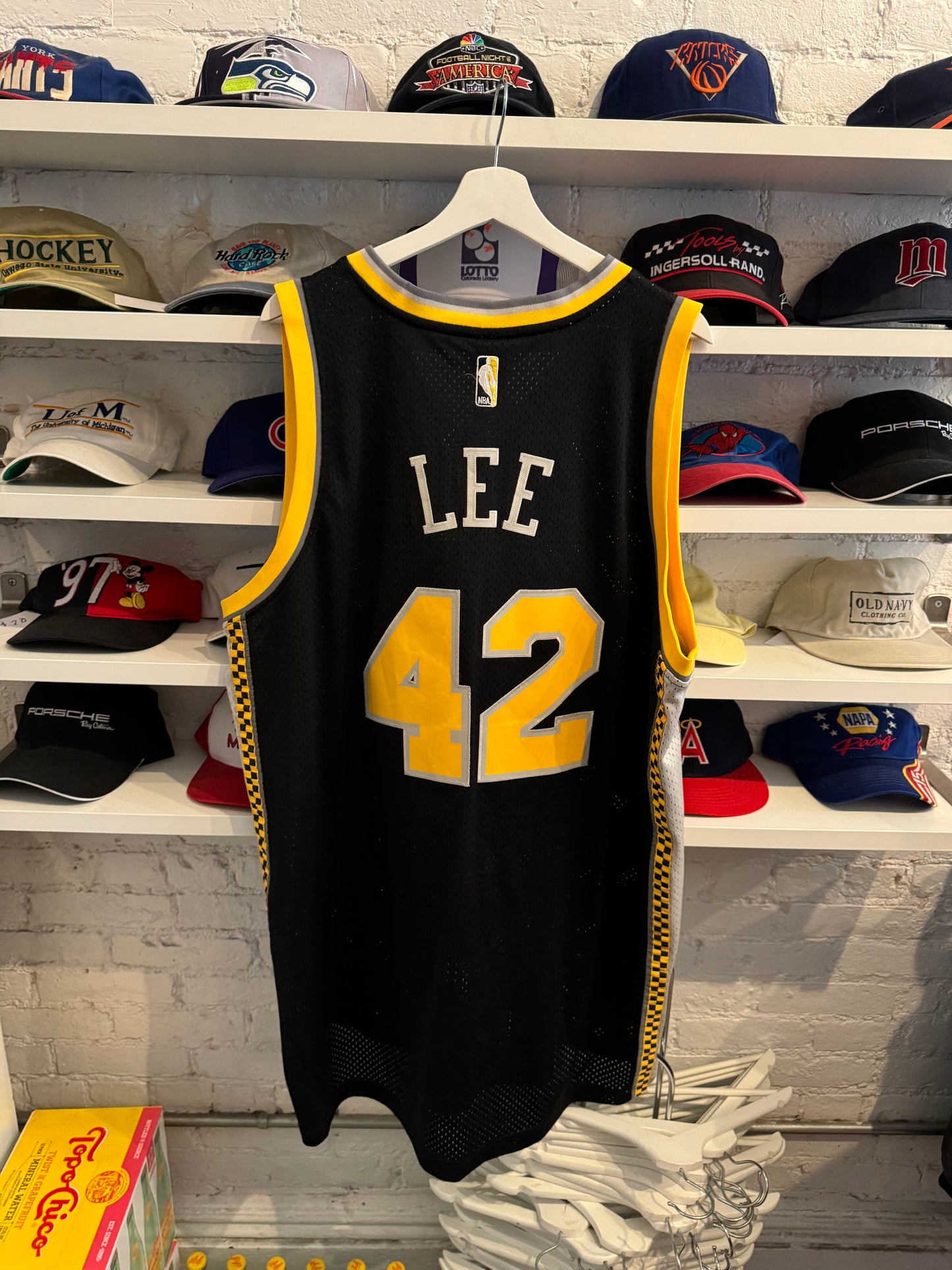 New York Knicks City Edition Taxi Adidas Basketball Jersey Lee Size XXL