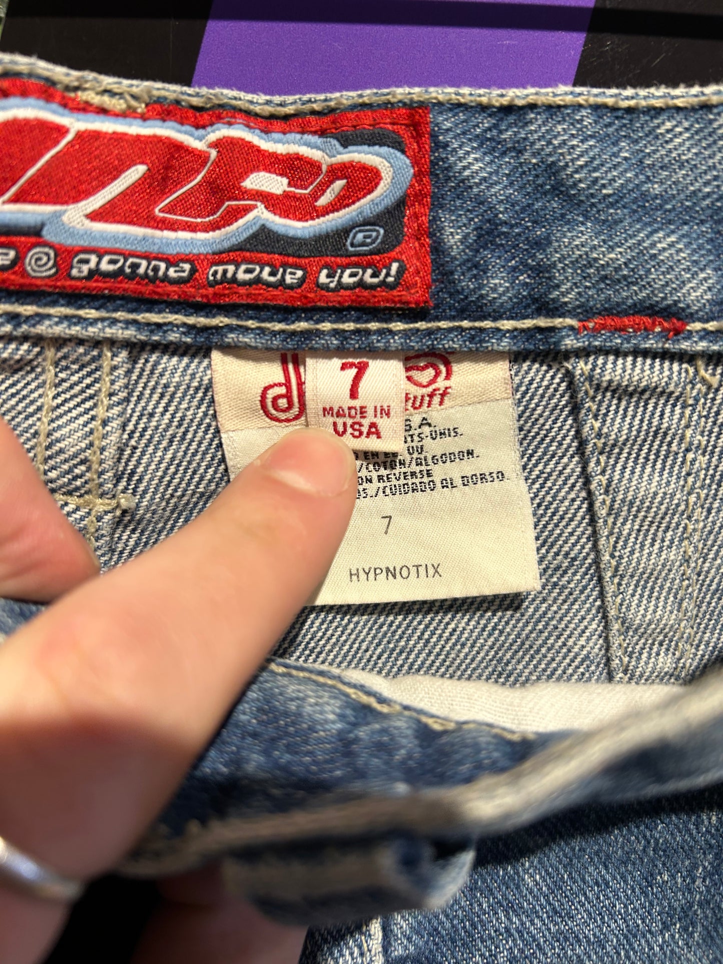 Vintage JNCO Hypnotic Denim Pants. Size 30’ x 32’