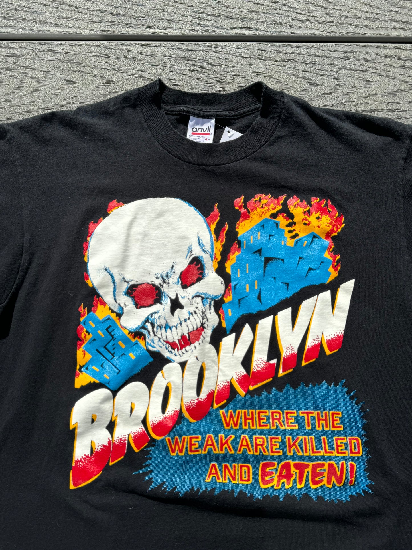 Vintage Brooklyn Killed and Eaten T-Shirt Size L