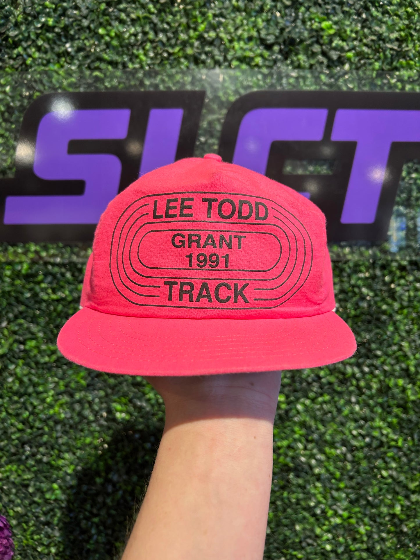 1991 Lee Todd Track Racing Hat