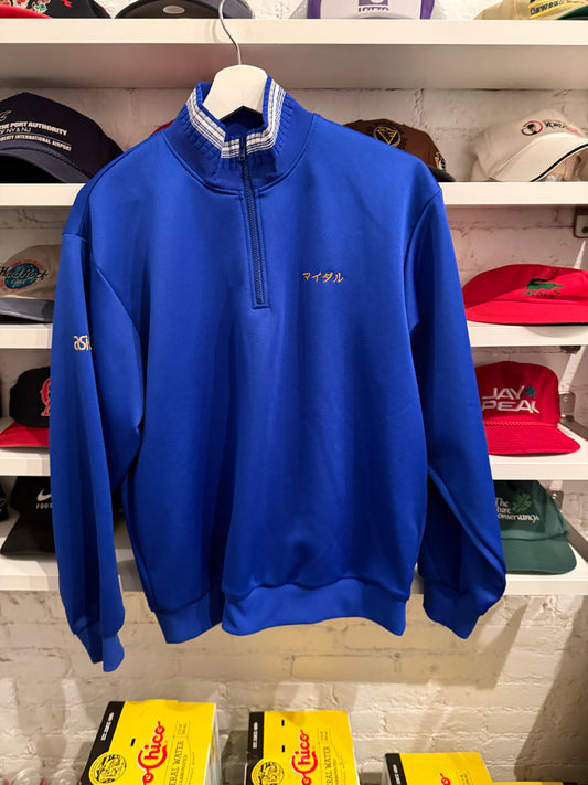 Vintage ASICS 1/4 Zip Jacket Size Large
