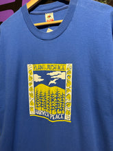 90s Plant Justice Harvest Peace T-Shirt. Size XL