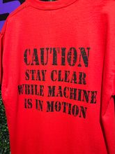 The Big Red Machine Denver Biker T-Shirt. Size Large