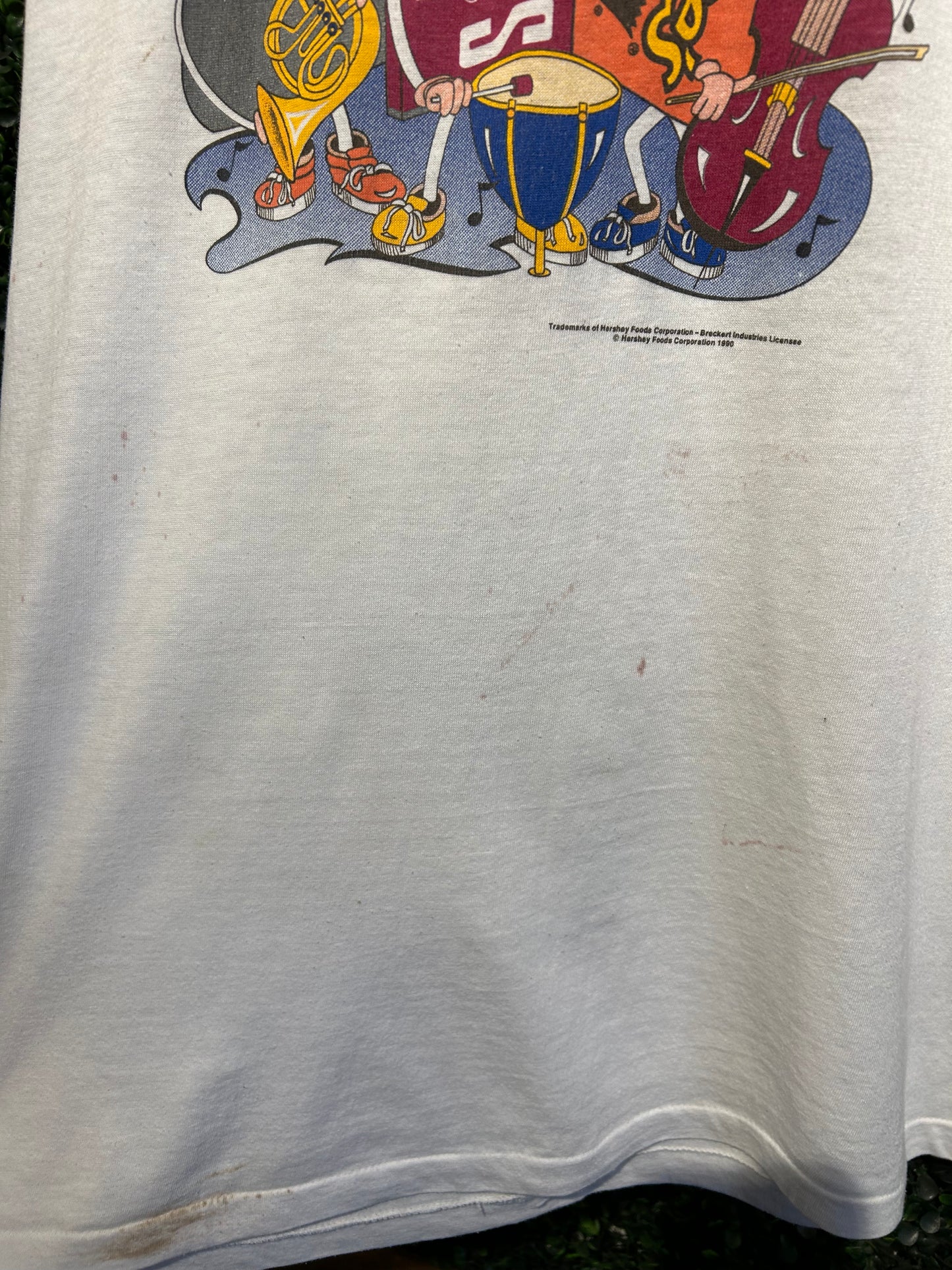 1990 Hershey Promo T-Shirt. Size Large