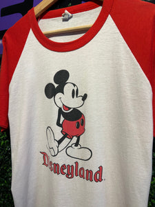 80s Disneyland 3/4 Sleeve Shirt. Size M/L