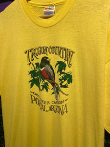 Vintage 90s Trogon Country Arizona T-Shirt. Size XL