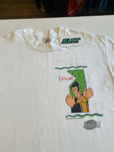 1994 Rare Seinfeld Kramer Animation T-Shirt Size L