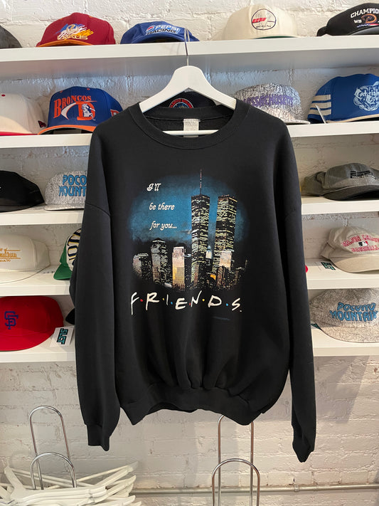 Vintage RARE New York Twin Towers Friends Crewneck Tagged L fits L/XL