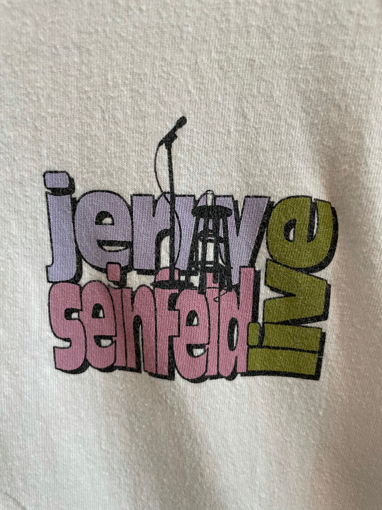 Vintage Jerry Seinfeld Live T-Shirt Size L