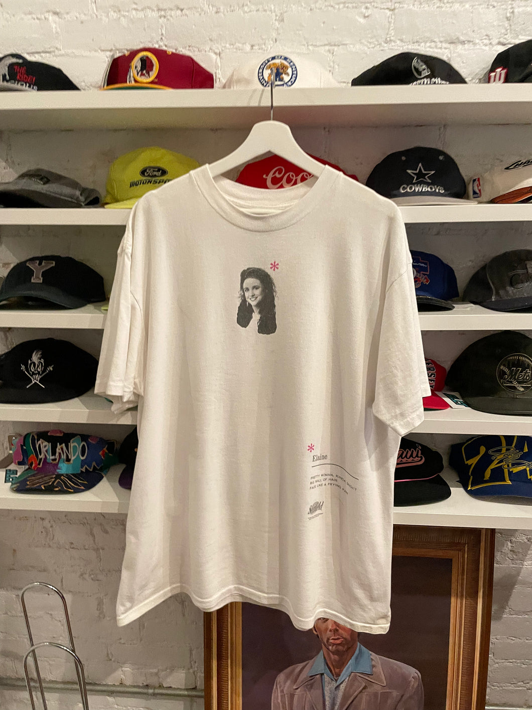 Vintage Stanley Desantis Seinfeld 1993 Elaine Head T-Shirt Size XL