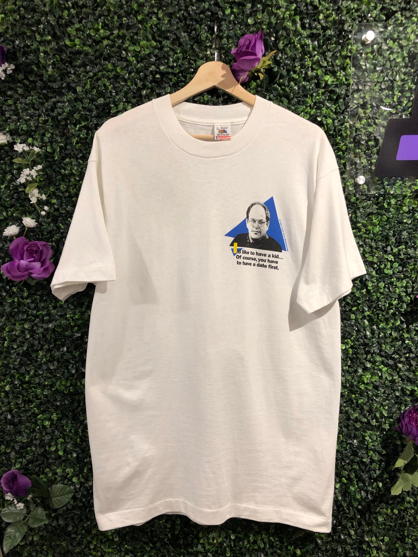 1993 Seinfeld Castle Rock George T-Shirt Size L