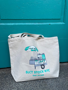 SLCT Stock NYC Jumbo Canvas Tote Bag
