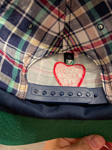 SLCT Stock NYC Souvenir Shop Snapback Hat in Plaid
