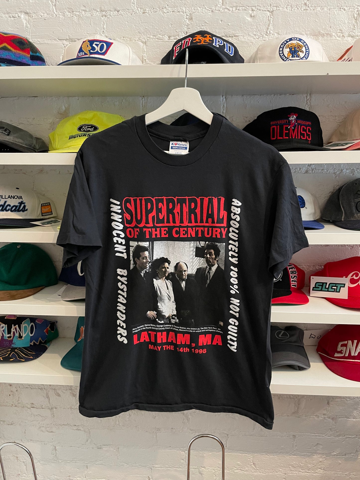 Boot Seinfeld Trial of The Century T-Shirt Tagged L Fits M/L