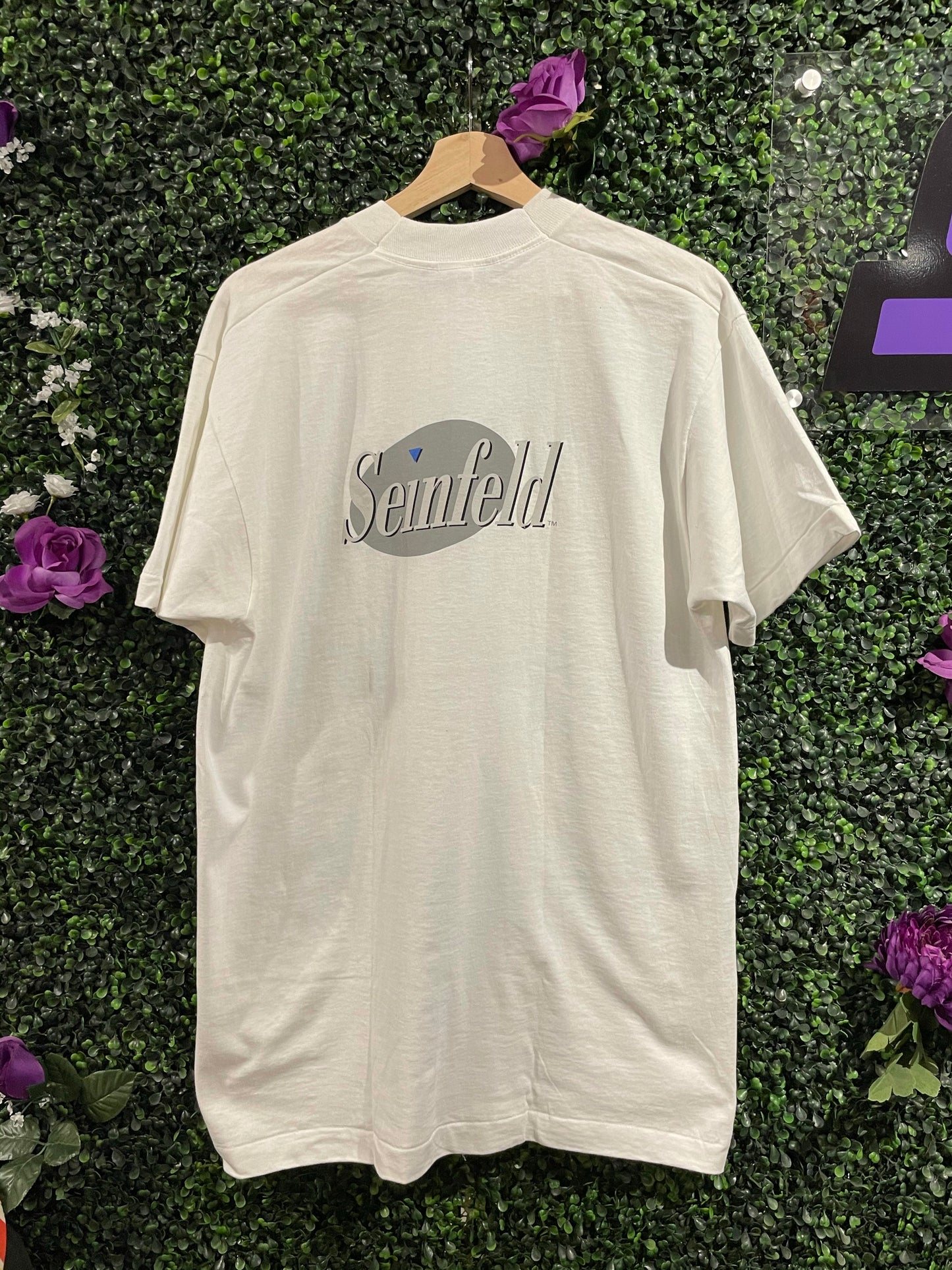 Vintage 1993 Seinfeld Elaine Why Can’t I meet a Kennedy T-Shirt DSWT Size L