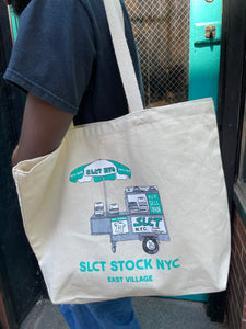 SLCT Stock NYC Jumbo Canvas Tote Bag