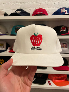 SLCT Stock NYC Souvenir Shop Snapback Hat in White